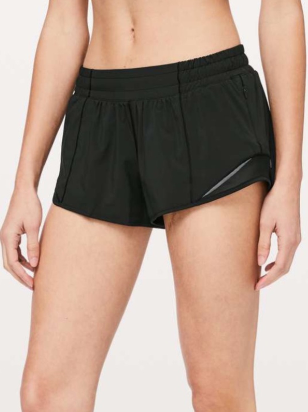 Lululemon Hotty Hot Shorts II 2.5” Black